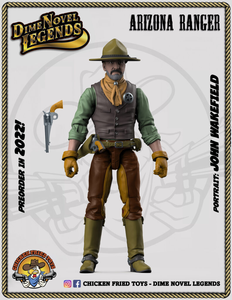 The Arizona Ranger Chicken Fried Toys Dime Novel Legends