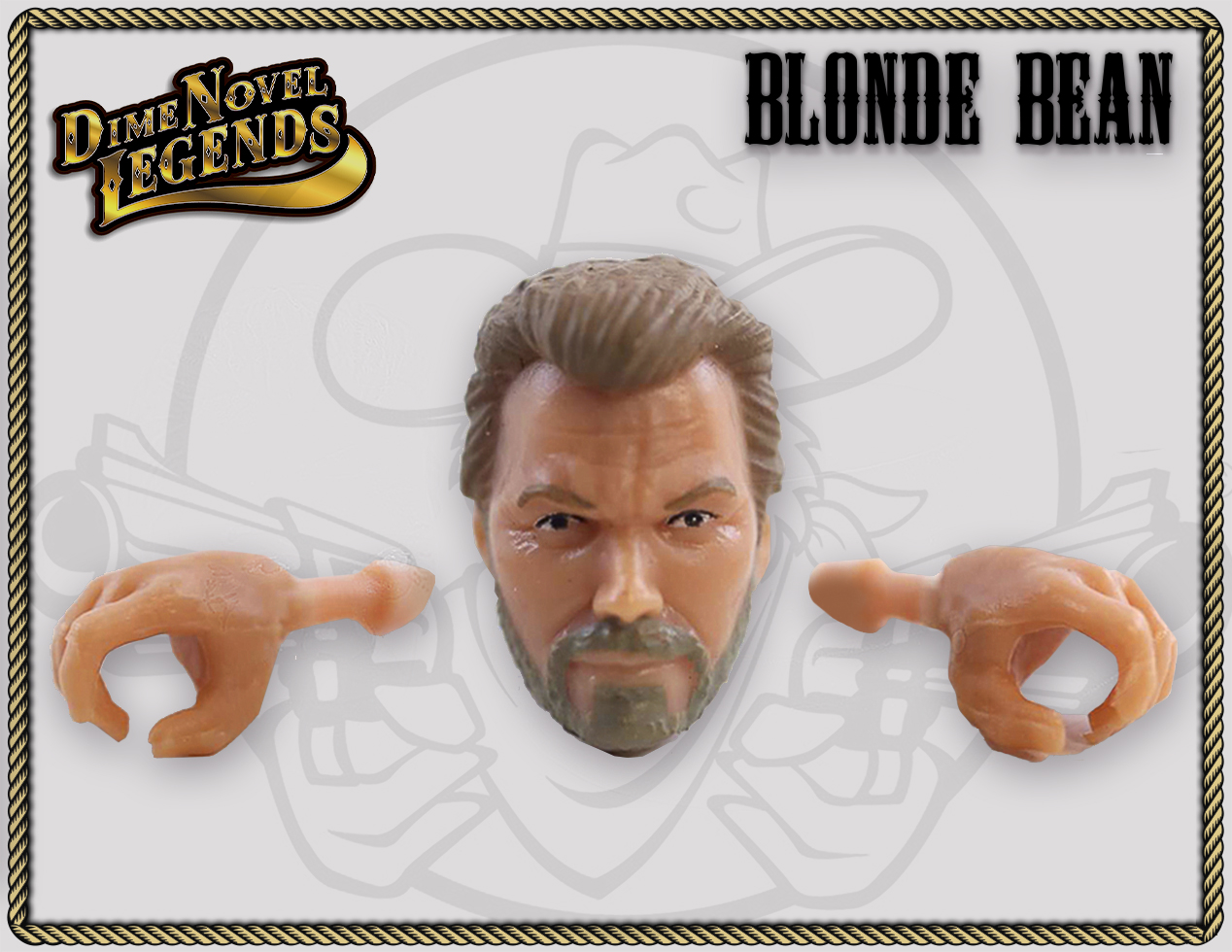  2 Blonde Bean Chicken Fried Toys Dime Novel Legends