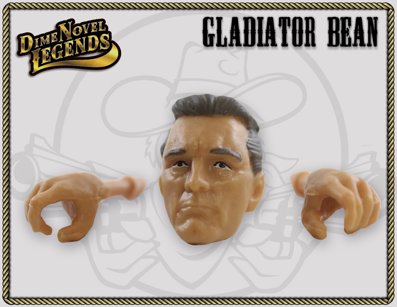 Gladiator Bean Chicken Fried Toys Dime Novel Legends
