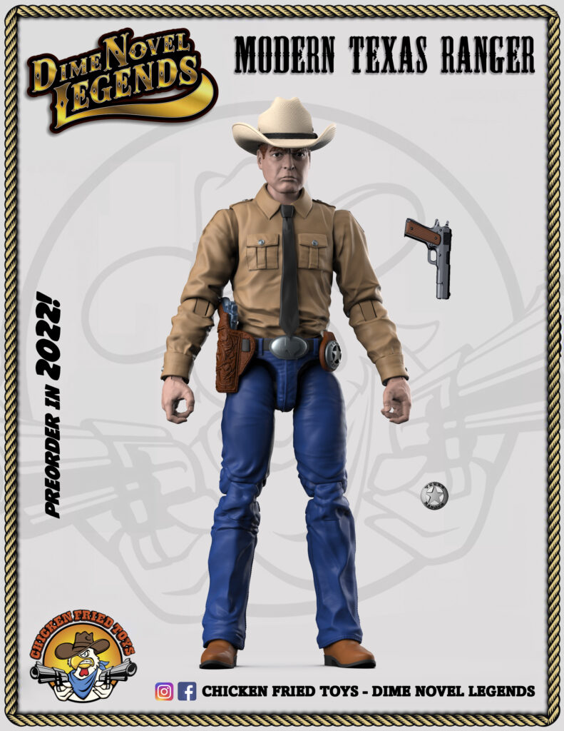 Texas Ranger – Modern | Chicken Fried Toys | Dime Novel Legends