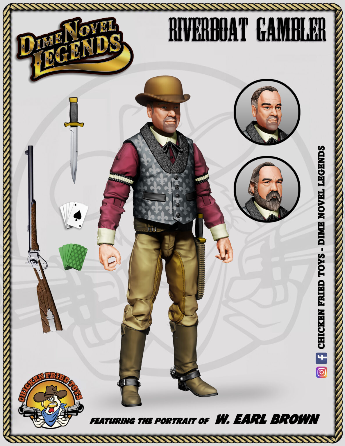 riverboat gambler items