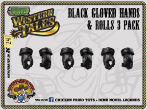 Body Parts - Gloved Hands - Black