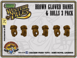 Body Parts - Gloved Hands - Brown