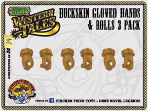 Body Parts - Gloved Hands - Buckskin